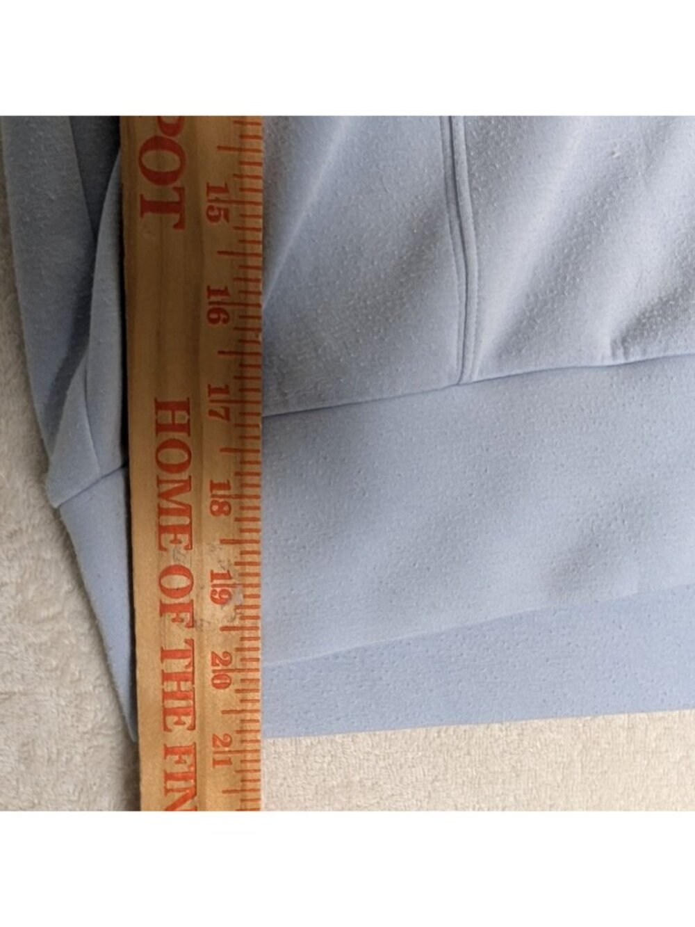 Spanx AirEssentials Half-Zip Sweatshirt Womens S Light Blue Athleisure Pullover - Picture 8 of 12